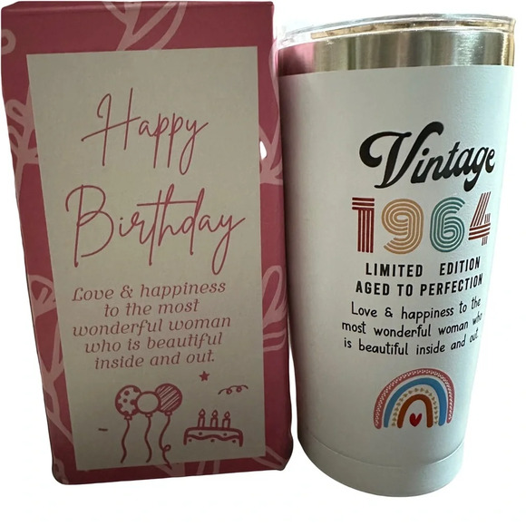 1964 20ozs tumbler - for a woman born in 1964 - Picture 1 of 3